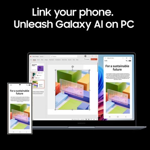 Samsung Galaxy Book4 Edge Series Copilot AI-PC Full Metal Chasis Snapdragon X - (16 GB/512 GB SSD/Windows 11 Home) NP750XQB-KA1IN Thin and Light Laptop (15.6 Inch, Sapphire Blue, 1.55 Kg, With MS Office) - Image 8