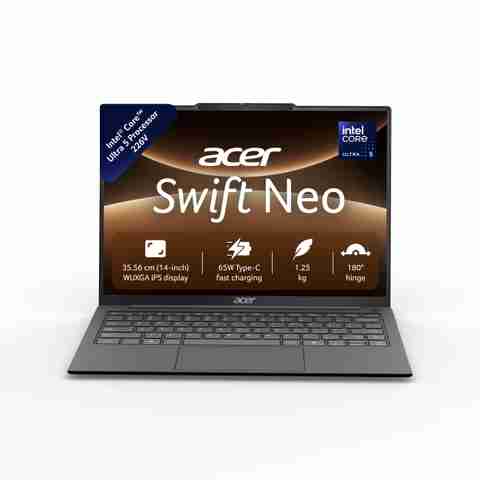 Acer Swift Neo AI PC Intel Core Ultra 5 226V 16GB 512GB 14-inch Gray - Image 3