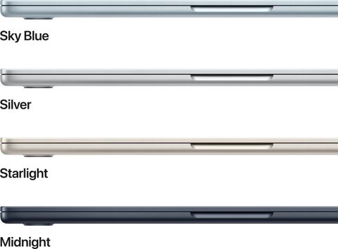 Apple MacBook Air (M5, 2026) M5 - (16 GB/512 GB SSD/Tahoe) MDHH4HN/A (13.6 inch, Sky Blue, 1.24 kg) - Image 7