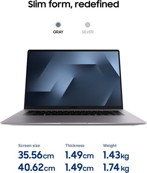 Samsung Galaxy Book6 Intel Core Ultra 7 355 14 inch Gray - Image 5