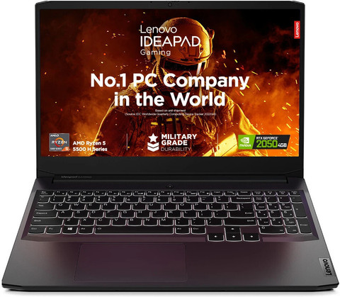 Lenovo IdeaPad Gaming 3 AMD Ryzen 5 Quad Core 5500H - (8 GB/512 GB