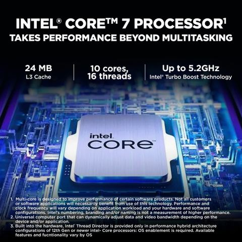 HP Victus (i7 14th Gen) Intel Core 7 240H - (24 GB/1 TB SSD