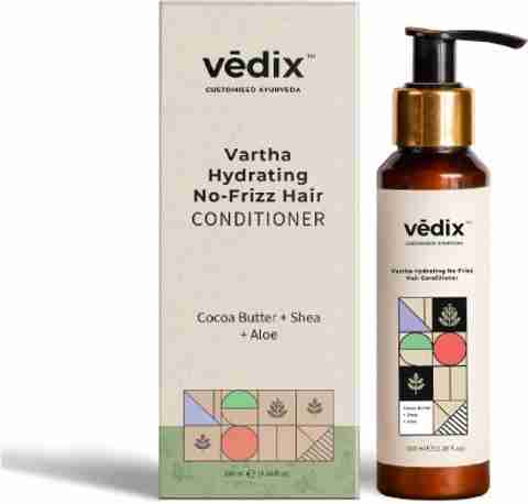 Vedix Vartha Hydrating No-Frizz Ayurvedic Conditioner with Aloe Vera, - Image 3