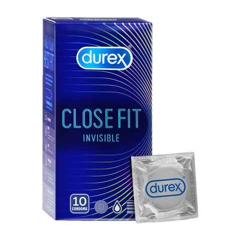 DUREX Close Fit Invisible Super Ultra Thin Condoms, 10 Pack - Image 6