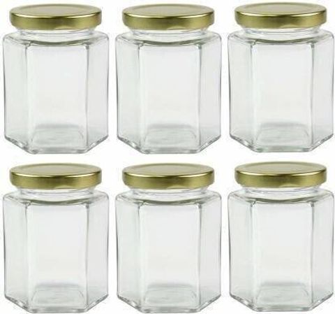 Kalsigate Glass Honey Jar - 250 ml (Pack of 12, Clear) - Image 4