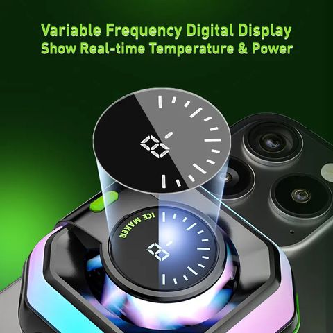 Cubonic IceShield HK5 Pro Magnetic Snap-On Silent Beast AI Mode - Image 7