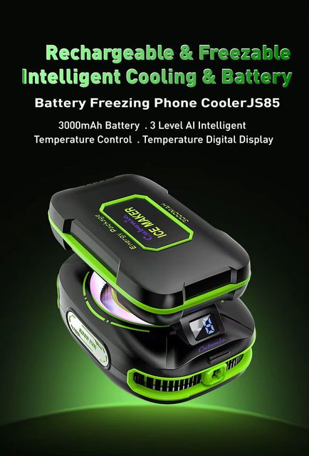 Cubonic Frostrix Power AI Wireless Cooling Fan 3000mAh - Image 8