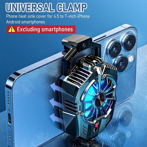 INVICTO Mobile Gaming Cooler Fan, Black - Image 6