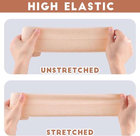 BRIGHT AID Elastic Adhesive Bandage 10cm x 1m, Pack of 4 - Image 4