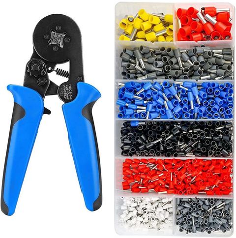 ZUVILLICA Crimping Tool Kit with 1200PCS Wire End Ferrules & Crimper Plier wire crimping tool kit Manual Crimper - Image 8