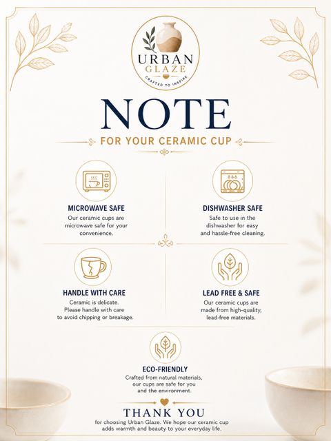 RURALGLAZE Pack of 12 Ceramic Cup Set (Red) - Image 8
