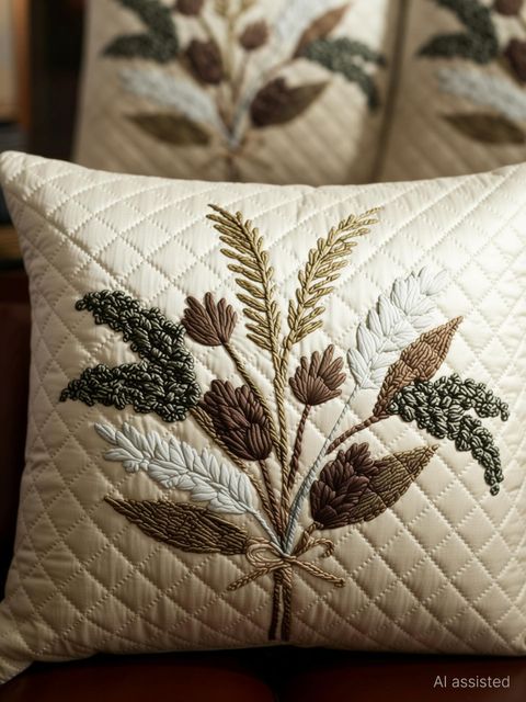 viraj Polyester Cushion Covers 41x41cm Pack of 5 Multicolor - Image 3