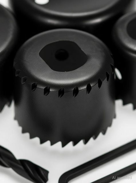 ZIODIC Heavy Duty Hole Saw Set of 6 for Cutting Corn Hole Boards, Air Ducts Ceiling Lights, Speakers and more Wood Cutter - Image 5
