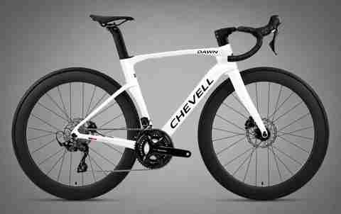Chevell Dawn Aero 700C T (inch) Road Cycle (24 Gear, White, Rigid) - Image 5