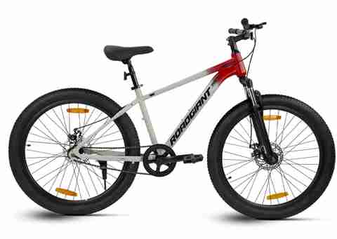 RoadGiant Pro ARKEN 27.5 MTB Alloy Cycle (Single Speed, Red) - Image 5