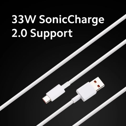 Xiaomi Type C 3A 1m TPE 33W SonicCharge Cable White - Image 4