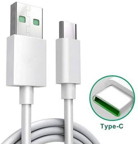 EYNK 18 W VOOC 3.1 A Wall Charger for Mobile with Detachable Cable (White, Cable Included) - Image 6