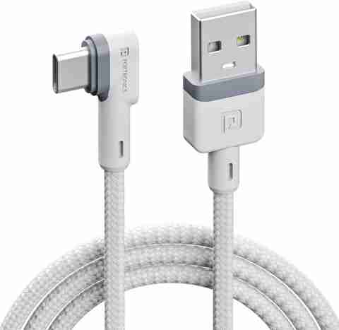 Portronics Konnect L USB Type-C Cable 1.2m White - Image 5