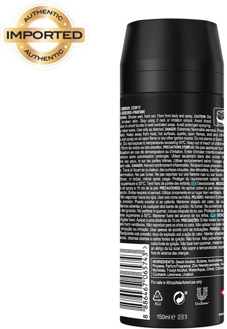 AXE Apollo Sage & Cedarwood Deodorant Body Spray for Men | Invigorating Scent Perfume Body Spray - For Men (150 ml) - Image 5