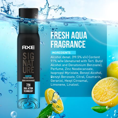 AXE Signature ChampionDeodorant No Gas Body Perfume Deodorant Spray - For Men (200 ml) - Image 6