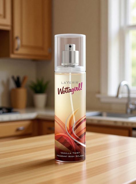 LAYER'R Wottagirl! WottaGirl Vanilla Twist Deodorant Spray - For Women (135 ml) - Image 4