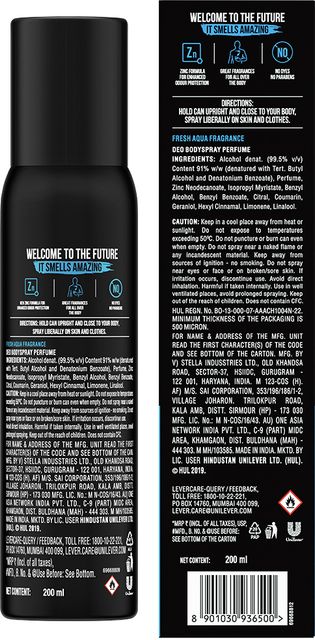 AXE Signature ChampionDeodorant No Gas Body Perfume Deodorant Spray - For Men (200 ml) - Image 5