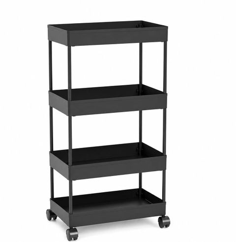 FlatKitch 4 Layer Plastic Kitchen Trolley DIY - Image 7