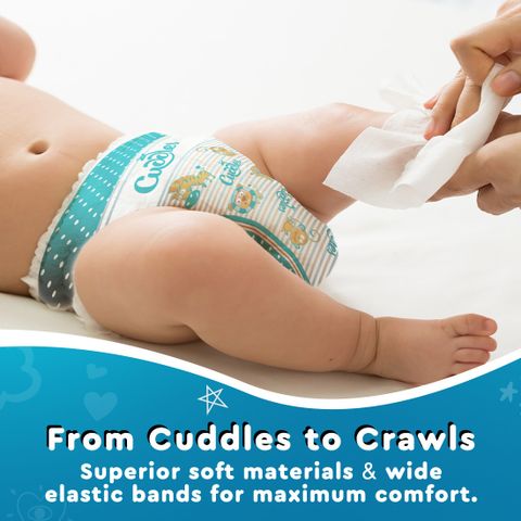 Cuddles - Super Pants 2X Softer Super Dry with Max Absorption Pant Diapers - S (78 Pieces) - Image 5