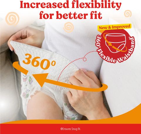 Huggies Comfy Baby Pant Diapers - S (86 Pieces) - Image 8