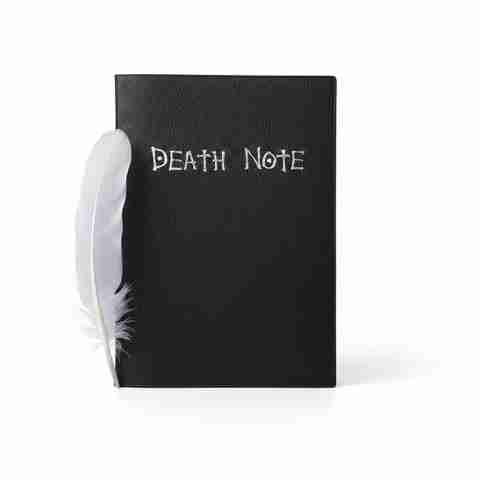 RUVIDO CASO Death Note Diary A5 Notebook with Feather Pen & Bookmark - Image 2