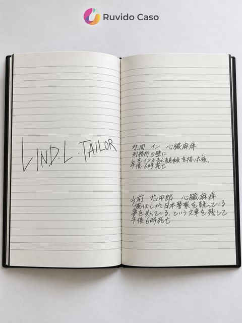 RUVIDO CASO Death Note Diary A5 Notebook with Feather Pen & Bookmark - Image 4