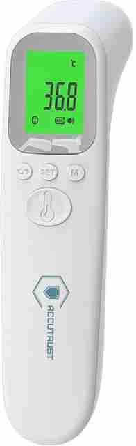 Accutrust AD802 Medical Infrared Forehead Thermometer | Digital Non-Contact Thermometer Gun Thermometer (White) - Image 5