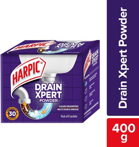 Harpic Drain Expert Powder Drain Opener 400g - Image 6