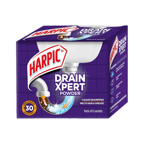 Harpic Drain Expert Powder Drain Opener 400g - Image 5