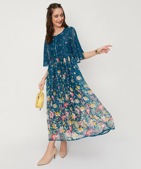max dress for ladies Women Maxi Multicolor Full Length Maggy London