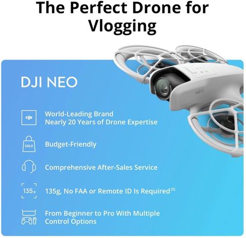dji Neo Drone with 4K UHD Camera for Adults Self Flying Drone that Follows You, Drone - Image 6