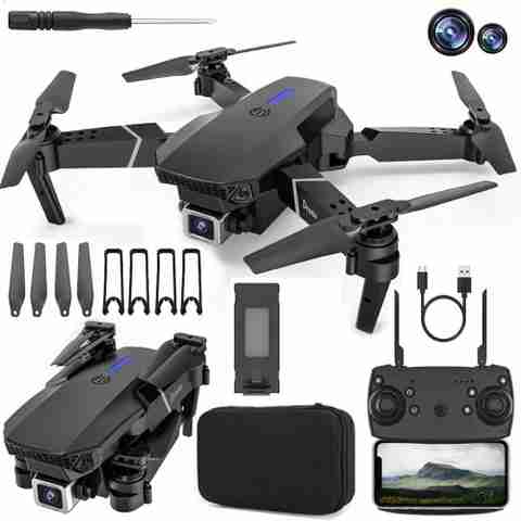FLORASTICK E88 Pro Drone upgraded version 1080HD dual camera mini drone Smart Gestures Drone - Image 2