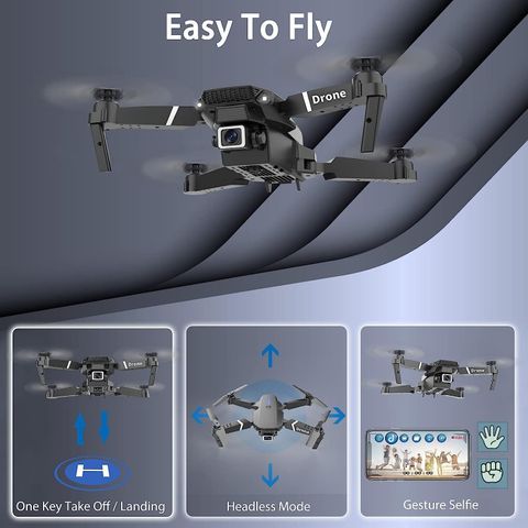 cafeinado willa E88 Pro Smart Mini Drone with HD Camera Drone - Image 5