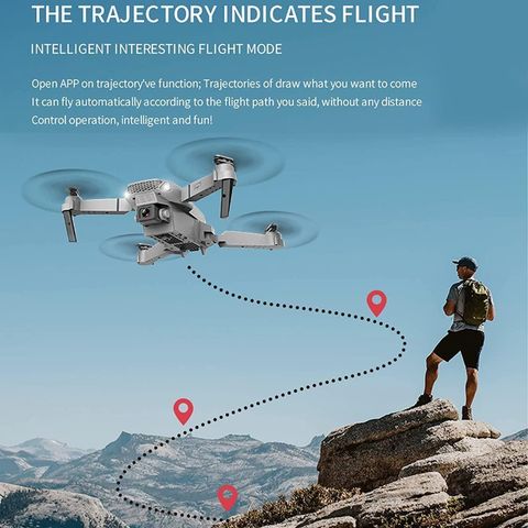 MUGO FPV WiFi 1080P 4K HD Camera Pocket Quadcopter Drone - Image 5