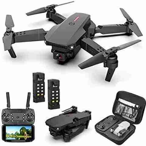 MAYURI CREATIONS 4K WiFi Dual Camera Drone with 2 Batteries - Image 2