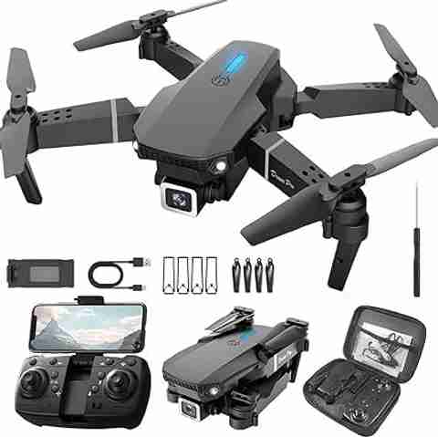 Mevara Foldable Drone with 4K Camera, 1080P HD FPV - Image 2