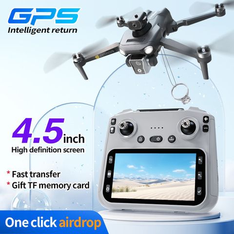 Playtastic YP8 Max GPS Drone with Camera Brushless 4.5-inch Screen Drone - Image 4