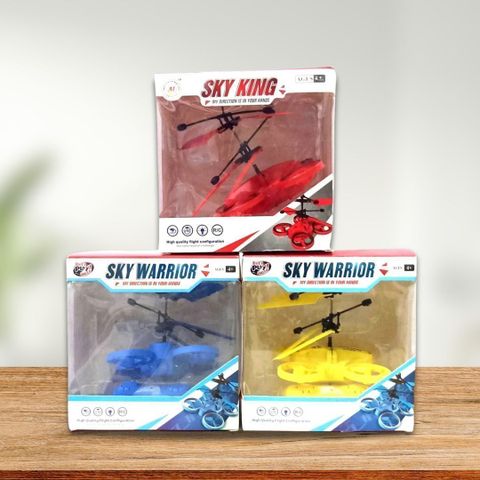 TOYOYE USB Rechargeable Mini RC Drone for Kids Hand Sensor Flying Quadcopter Drone - Image 4