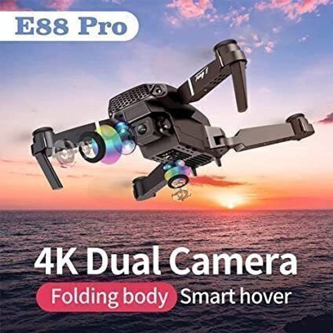 MAYURI CREATIONS 4K WiFi Dual Camera Drone with 2 Batteries - Image 3