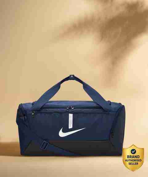 NIKE Academy Gym Duffel Bag MIDNIGHT NAVY/BLACK/(WHITE) - Price in