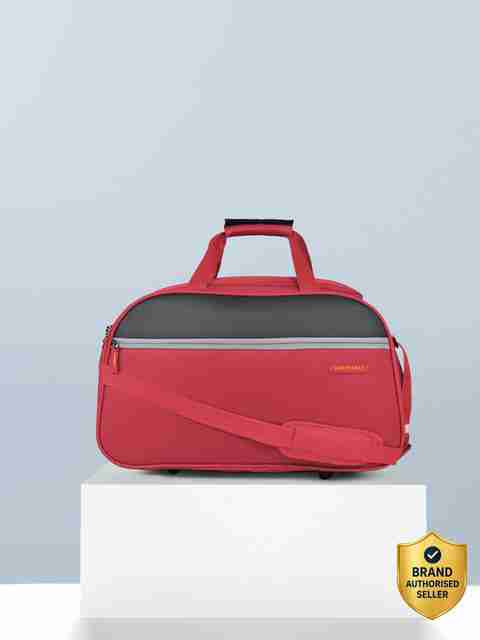 ARISTOCRAT 41L Red Duffle Bag with Wheels - Image 5