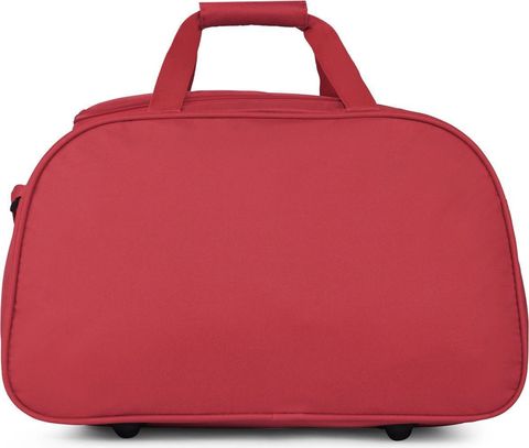 ARISTOCRAT 41L Red Duffle Bag with Wheels - Image 8