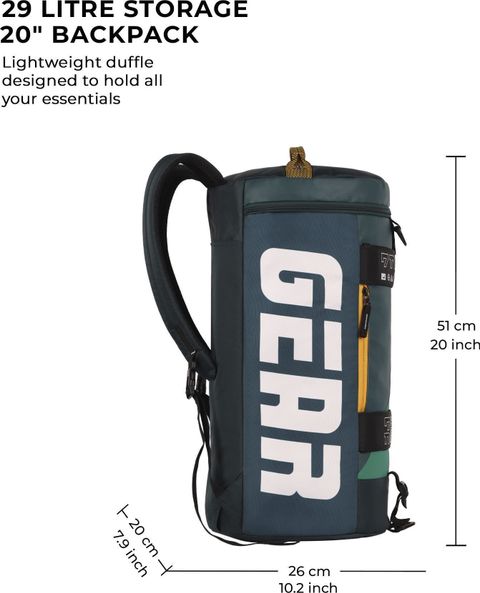 Gear Statement Maxis 2.0 36L Duffel Bag Green - Image 6