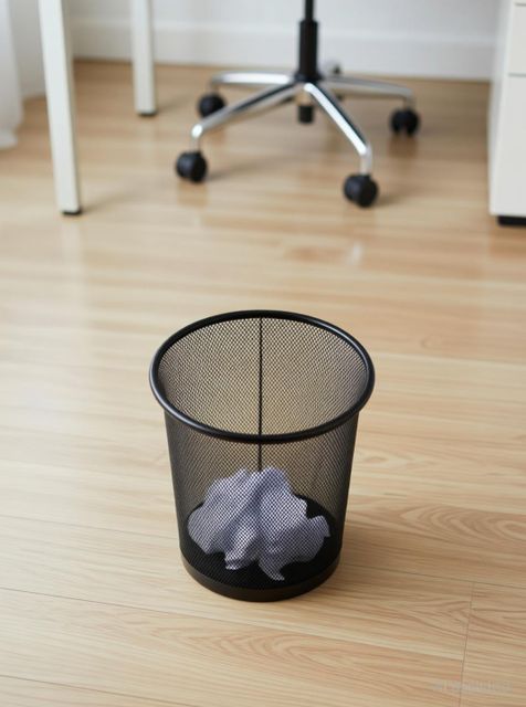 Goodwill Tech Small 9 LTR Metal Mesh Dustbin for Home, Office, School, Kitchen & Bedroom Iron Dustbin (Black) - Image 6