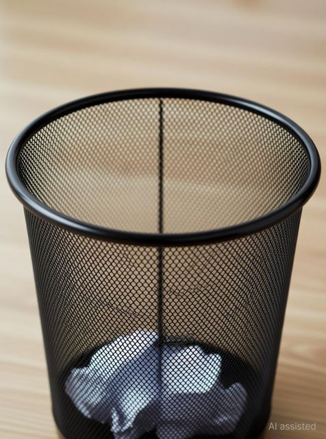 Goodwill Tech Small 9 LTR Metal Mesh Dustbin for Home, Office, School, Kitchen & Bedroom Iron Dustbin (Black) - Image 7